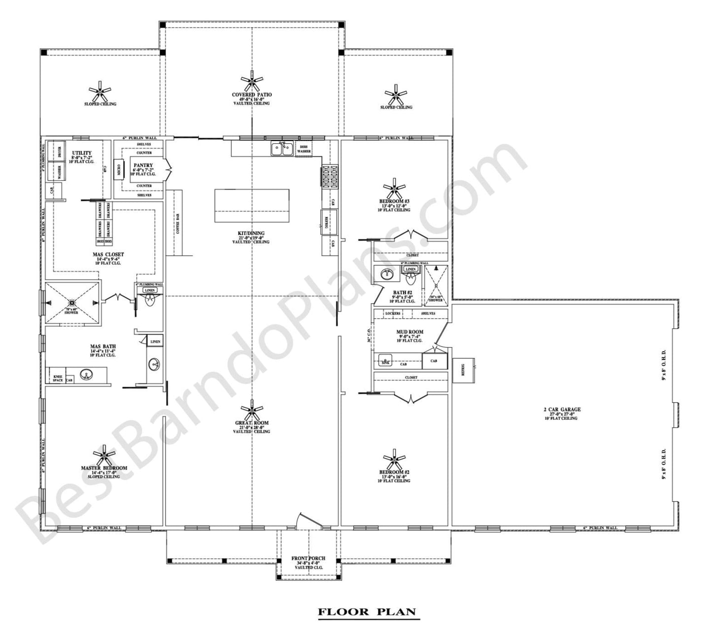 Saddle Peak Plan