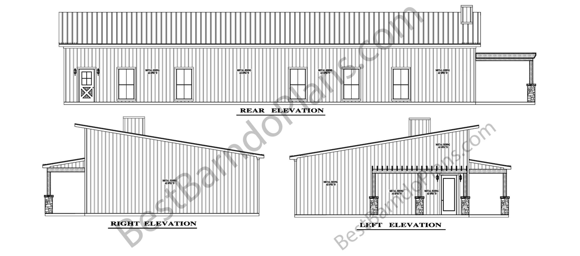 Modern Ranch Plan