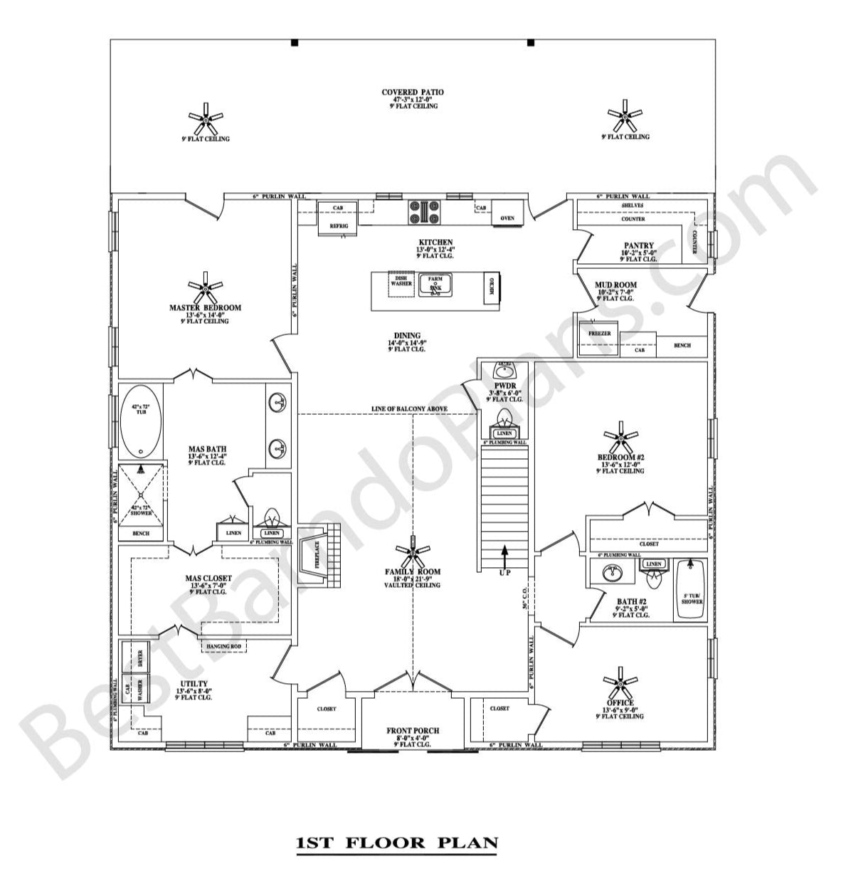 Cotton Cottage Plan