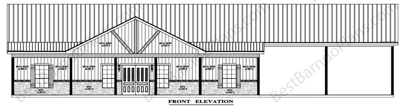 Lonestar Landing Plan – BEST BARNDO PLANS