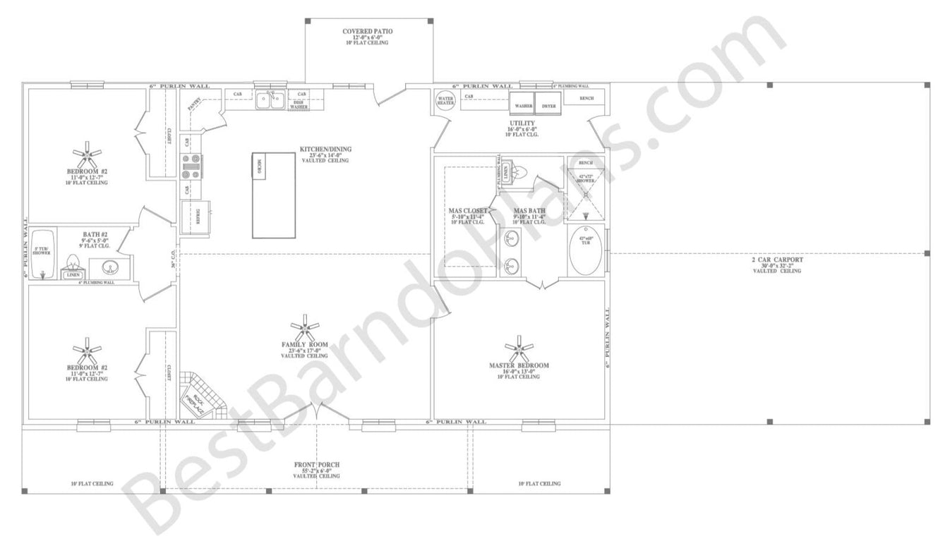 Lonestar Landing Plan – BEST BARNDO PLANS