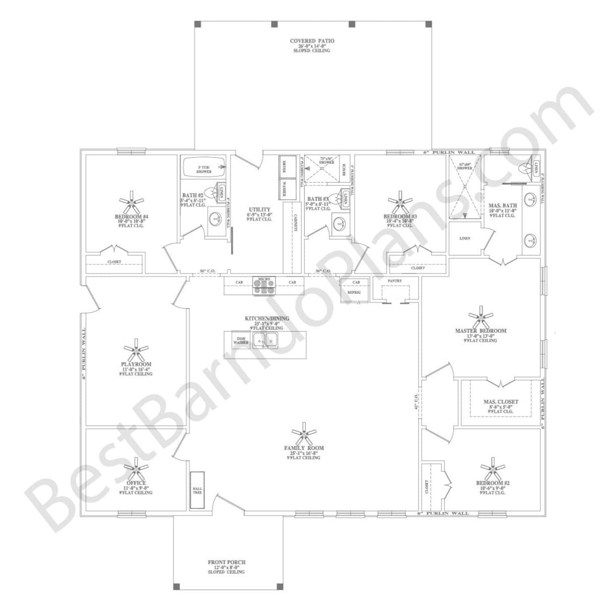 Mesquite Manor Plan