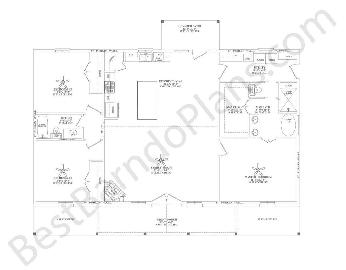Wilderness Ridge Plan – BEST BARNDO PLANS